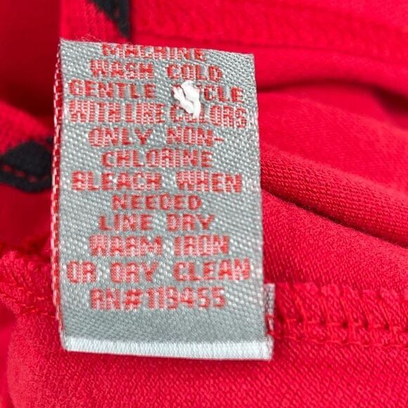 Pennington & Bailes Remain True Classic Polo Uniform School Shirt Red Women XXL - Picture 8 of 8